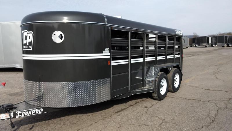 2019 CornPro Trailers 6x16 Livestock 7k Livestock Trailer 2019 CornPro Trailers 6x16 Livestock 7k Livestock Trailer