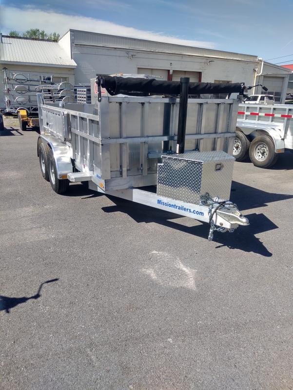 2024 Mission 6X12 10K  Dump Trailer