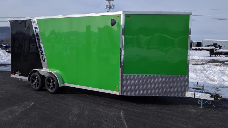 2021 Legend Trailers 7.5x18+4V Snowmobile Trailer 2021 Legend Trailers 7.5x18+4V Snowmobile Trailer