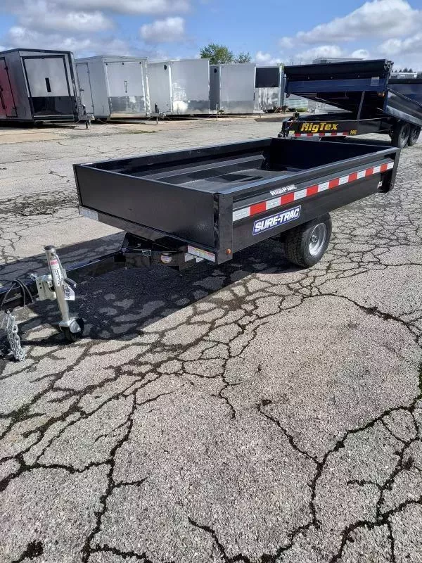 2026 Sure-Trac 4.5 x 8ft Utility Dump Trailer