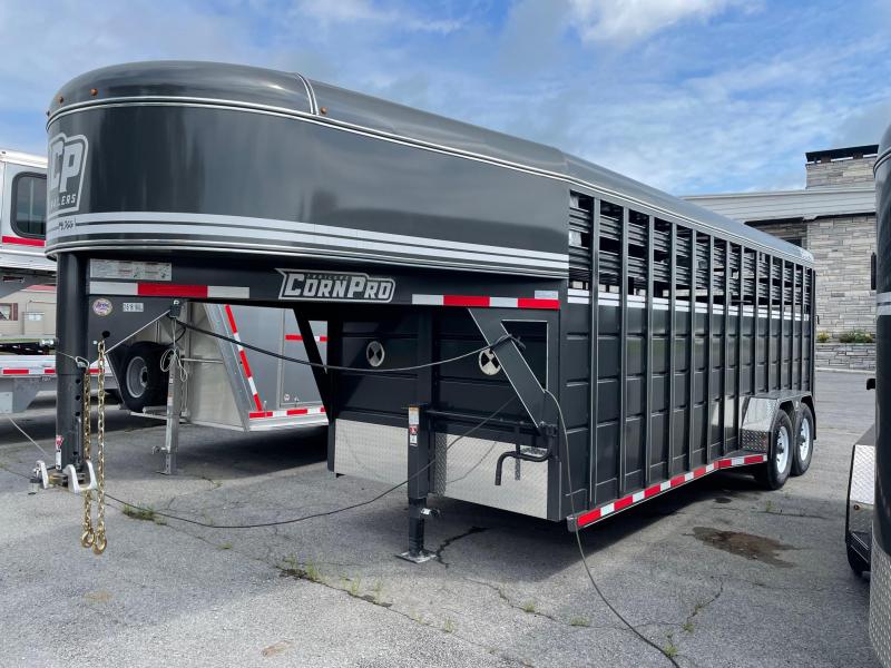 2021 CornPro 7x20 14K Gooseneck Livestock Trailer 2021 CornPro 7x20 14K Gooseneck Livestock Trailer