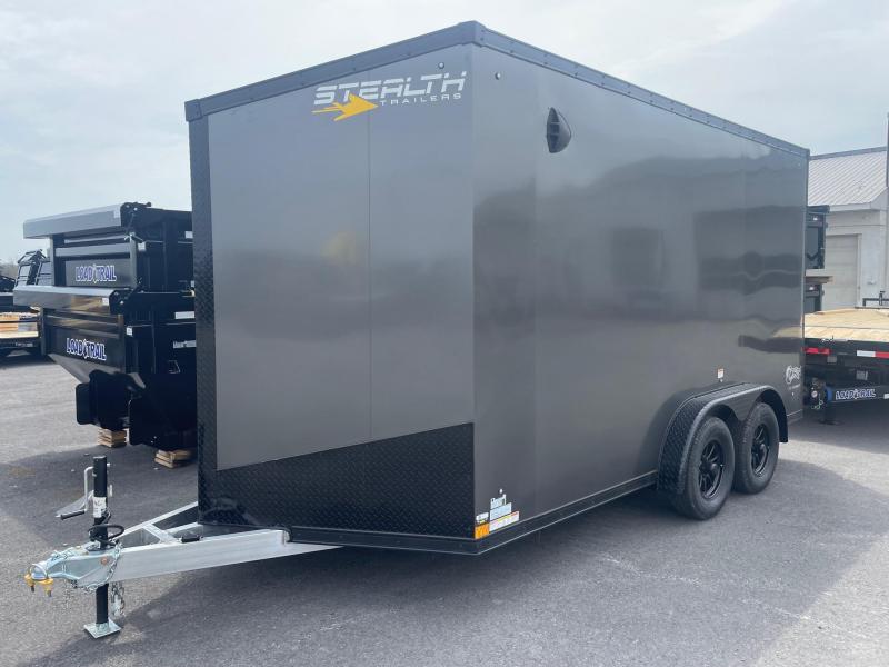 2023 Stealth Trailers 7x14 Ramp Door 7k Enclosed Cargo Trailer New