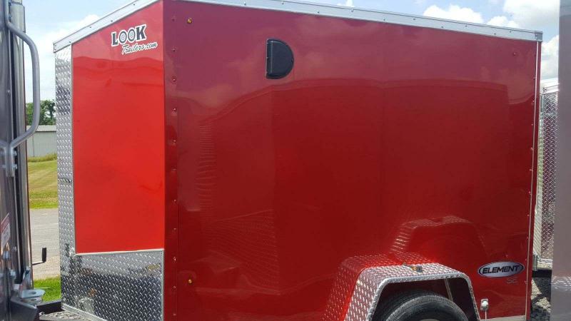 2018 Look Trailers 5x8 Element SE Enclosed Cargo Trailer 2018 Look Trailers 5x8 Element SE Enclosed Cargo Trailer