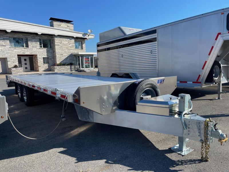 2021 EBY 18 14K Deckover Flatbed Trailer New and Used Trailers and