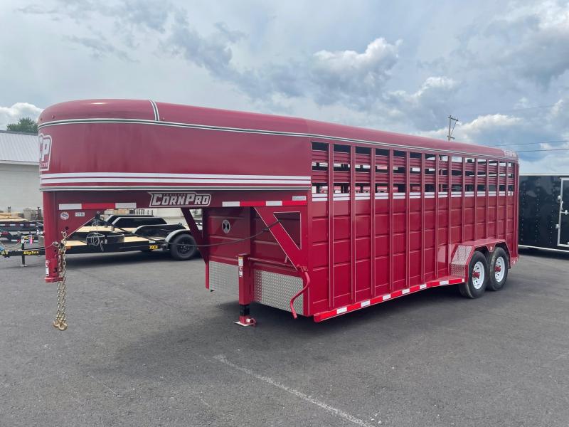 2021 CornPro 7x20 14K Gooseneck Livestock Trailer 2021 CornPro 7x20 14K Gooseneck Livestock Trailer
