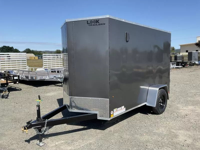 2026 Look Trailers 5x10 w/ Side Door ST DLX Cargo / Enclosed Trailer
