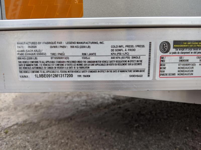 new Cargo (Enclosed) Trailers Legend Trailers  for sale, in Muncy, PA Thumbnail 5