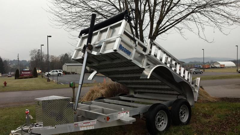 2019 Mission MODP 6x10 Aluminum 6K Dump Trailer 2019 Mission MODP 6x10 Aluminum 6K Dump Trailer