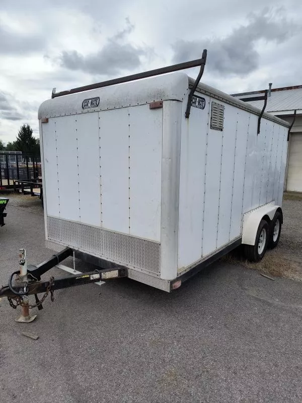2000 Car Mate Trailers 7x145 7k RAMP DOOR Cargo / Enclosed Trailer