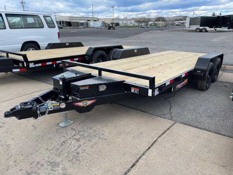 2021 H and H Trailer 18' 7K Power Tilt Car / Racing Trailer 2021 H and H Trailer 18' 7K Power Tilt Car / Racing Trailer
