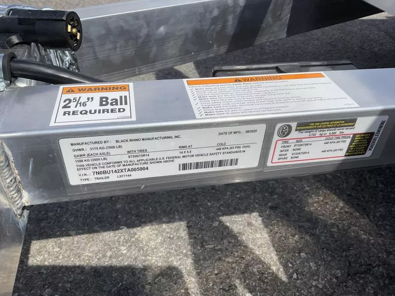 new Utility Trailers Black Rhino  for sale, in Muncy, PA Thumbnail 7