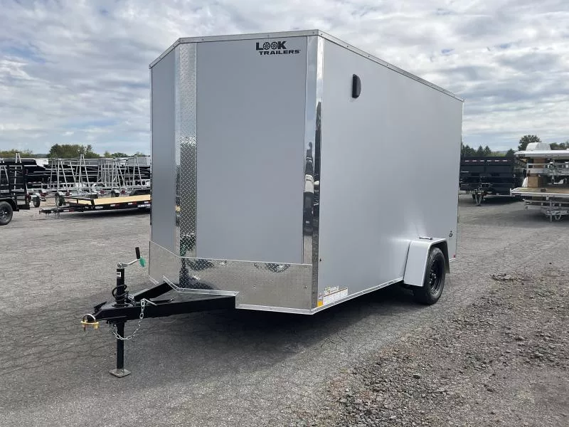 2026 Look Trailers 7x12 3.5K RAMP DOOR w/ Brakes ST DLX Cargo / Enclosed Trailer