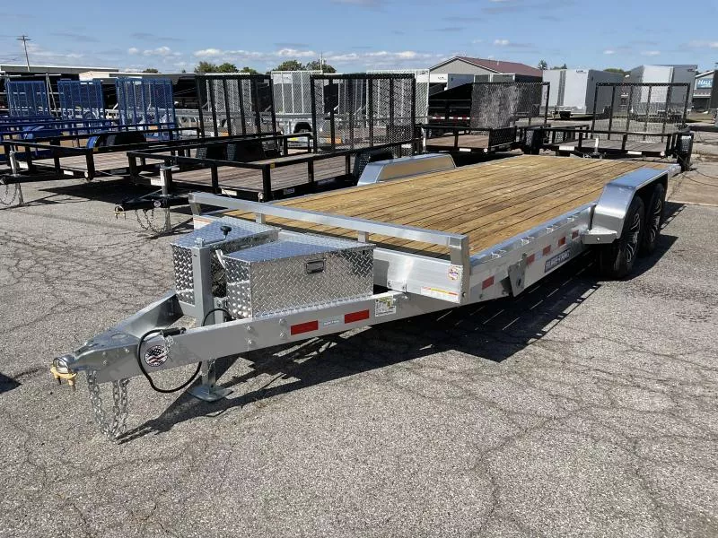 2026 Sure-Trac 7x20 10K Aluminum Power Tilt Equipment Trailer