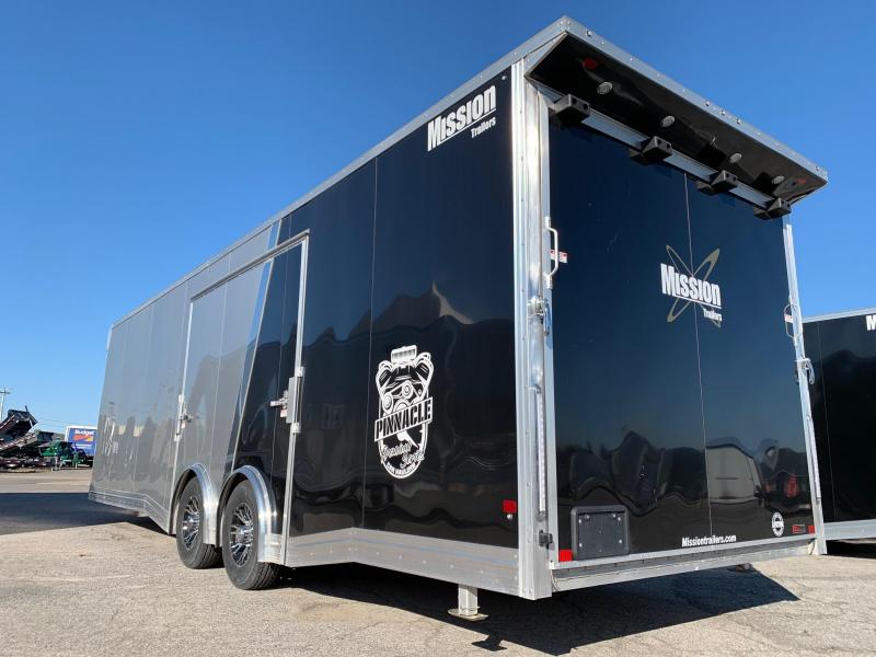 2019 Mission 8.5x28 Pinnacle Premium Car / Racing Trailer 2019 Mission 8.5x28 Pinnacle Premium Car / Racing Trailer