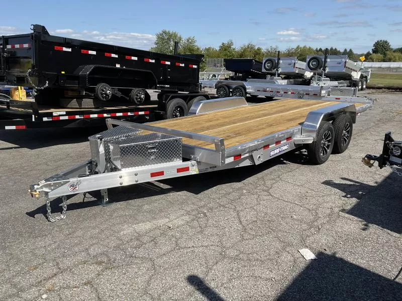 2026 Sure-Trac 7x18 7K Aluminum Power Tilt Equipment Trailer