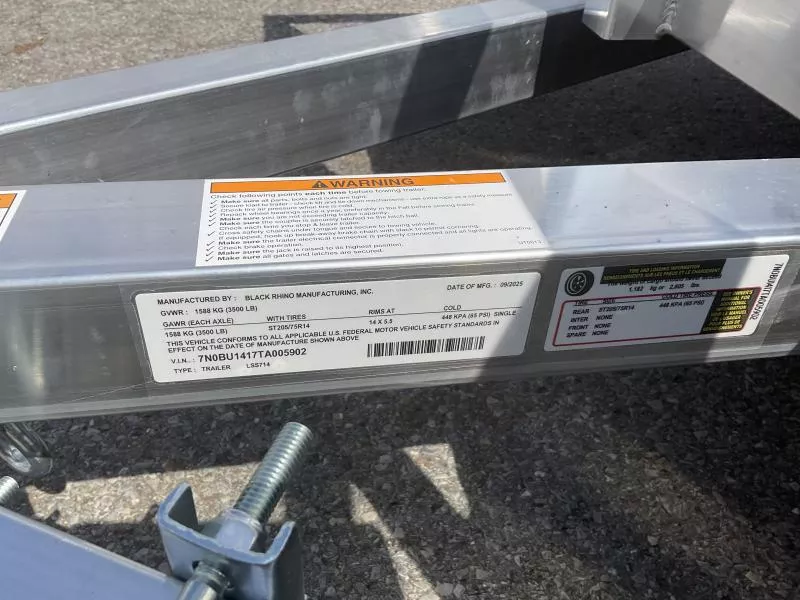 new Utility Trailers Black Rhino  for sale, in Muncy, PA Thumbnail 6