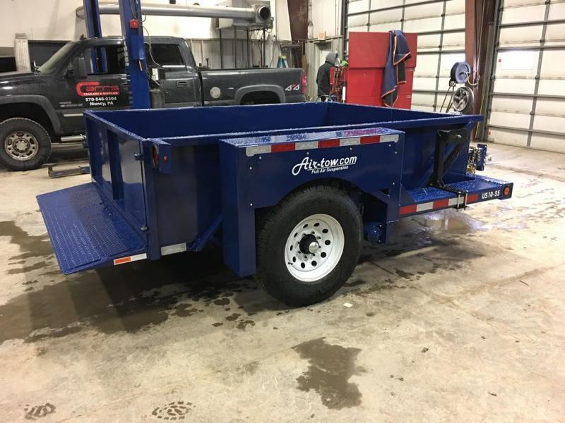 2017 Air Tow 6x8 DropDeck Air Ride Utility Trailer Near Me Trailer