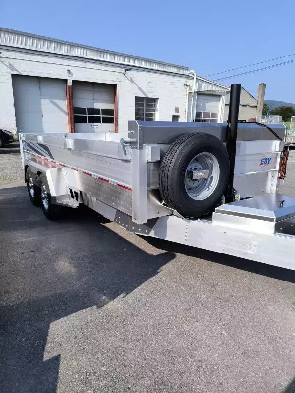 2025 EBY 7X16 14K Dump Trailer