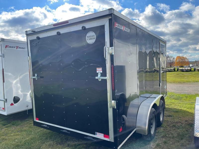 2022 Wells Cargo 7x14 Ramp Door 7k Enclosed Cargo Trailer New and