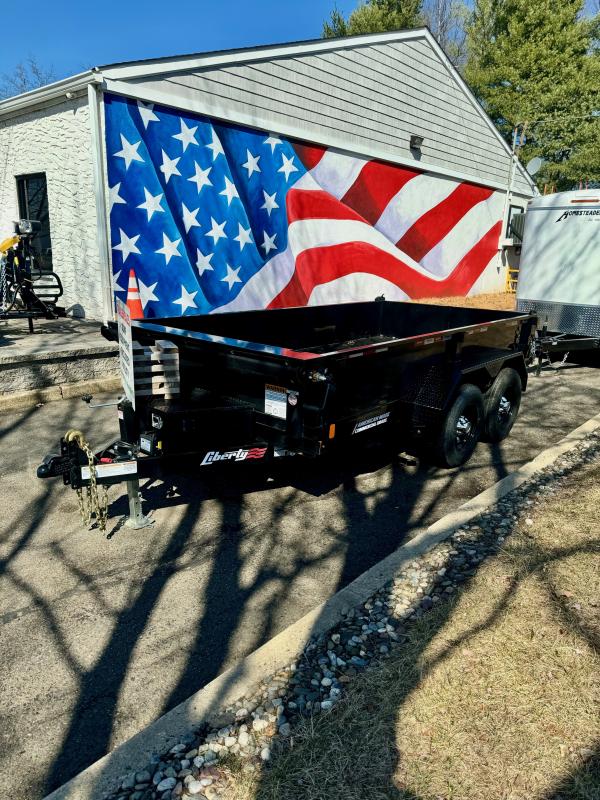2025 Liberty LD10K 6’ x 12’ Low Sided Dump Trailer 