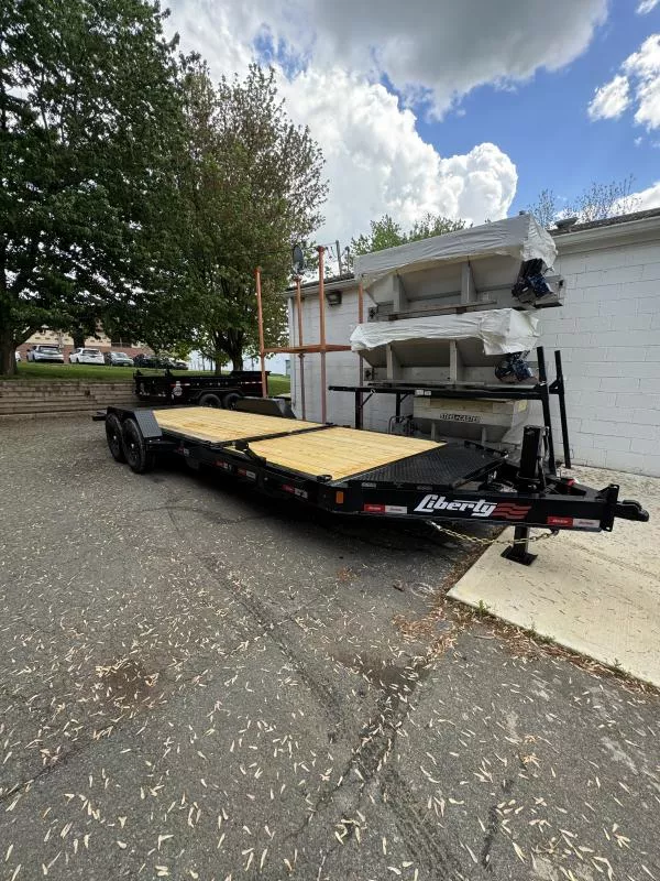 2025 Liberty LT14K 22’ Tilt Trailer (16’ Tilt Deck, 6’ Solid Deck)