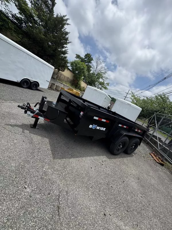 2025 BWISE DT14 81.5x12 14K Tandem Axle  Dump Trailer
