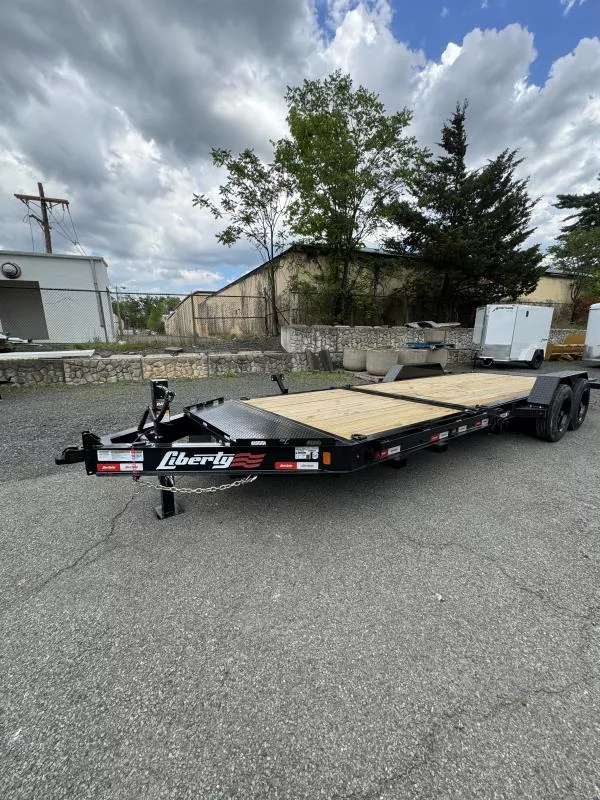 2025 Liberty LT16K 22’ Tilt Trailer (16’ Tilt Deck, 6’ Solid Deck)