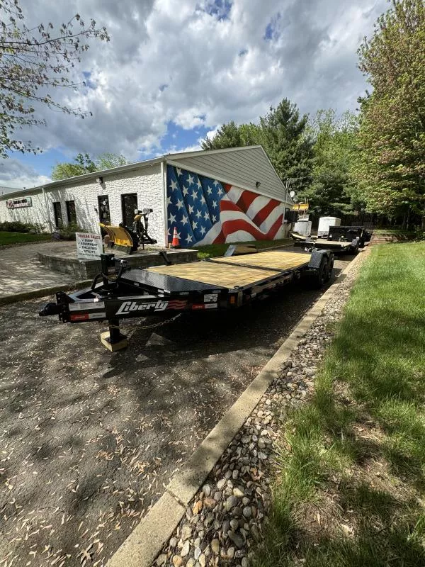 2025 Liberty LT16K 22’ Tilt Trailer (16’ Tilt Deck, 6’ Solid Deck)