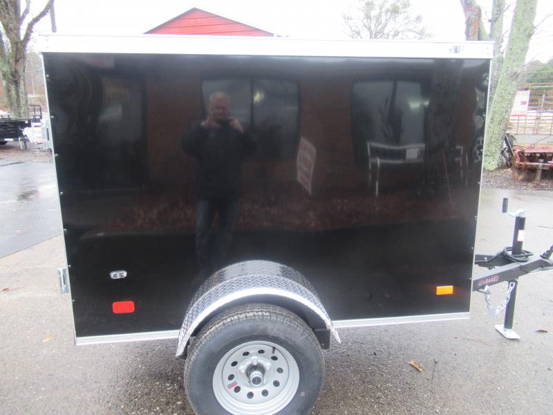 Covered Wagon 4x6' Enclosed, Single Rear Door 2026