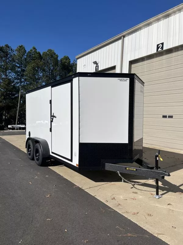 2026 Covered Wagon 7x14 Enclosed "E-Track Special" w/5200 LB Axles