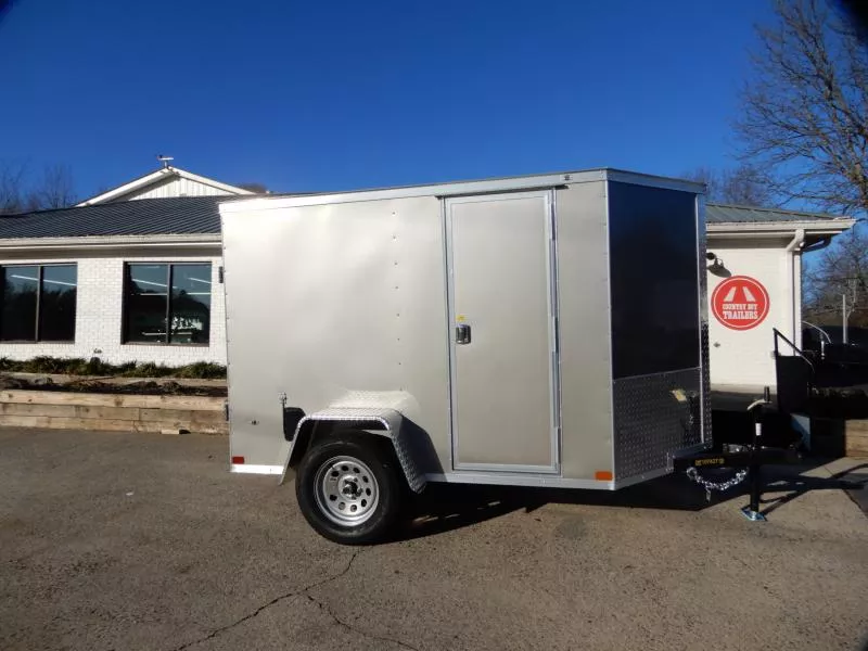 Covered Wagon 5x8' Enclosed, Rear Double Doors, 5'6" Height 2026