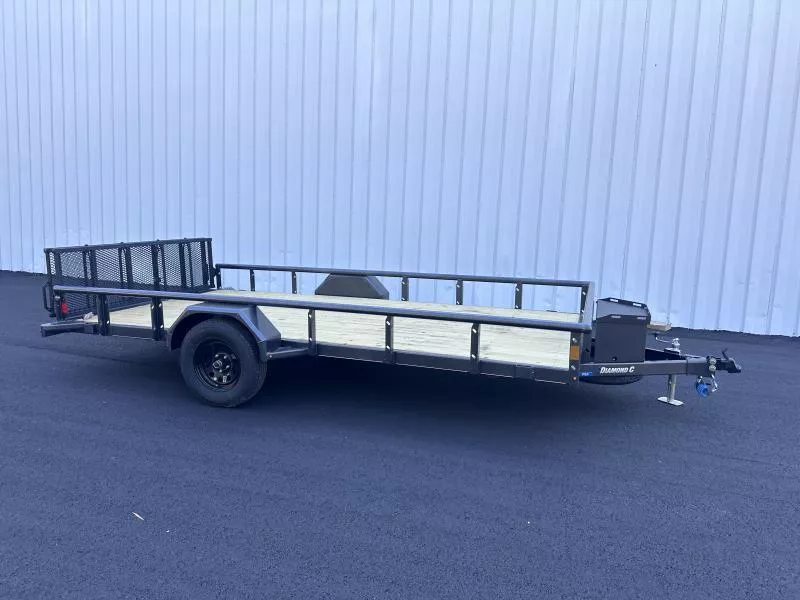Diamond C 83"x14' Utility, 12" Sides PSA106 2026