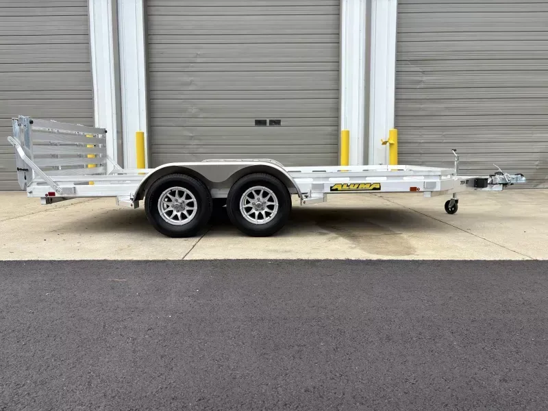 Aluma 78x14' Utility, 8.5" Sides, Bi-fold Gate 2027