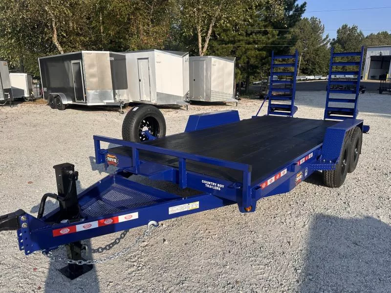 Covered Wagon 7'x16' Equipment, Cobra Coated Decking 2026 