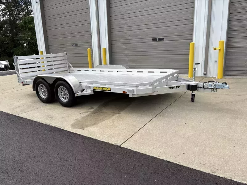 2026 Aluma 7814TA-EL-BT-RTD Utility Trailer