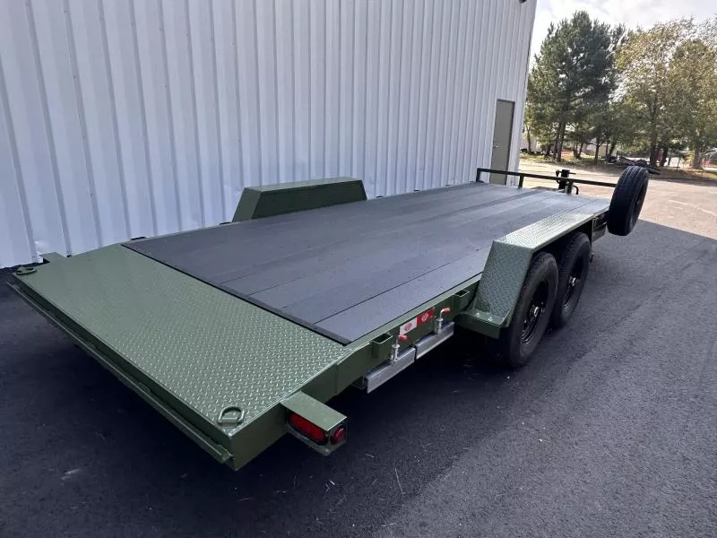 Covered Wagon 7'x20' Equipment Trailer, Cobra Coat Decking 2026 