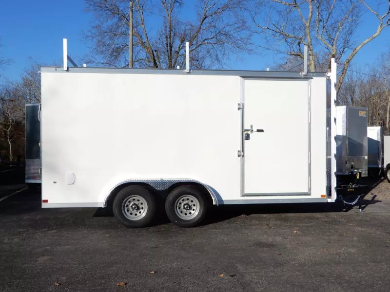 Covered Wagon 7'X 16' Enclosed, 7' Height,5200 lb. Axle