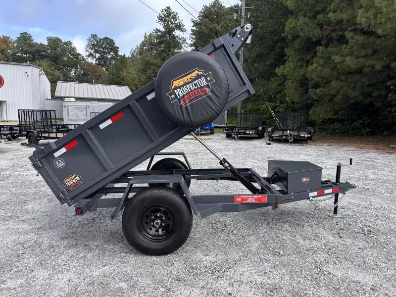 Covered Wagon 5'x8' Dump, 24" Sides, 6K Axle 2026