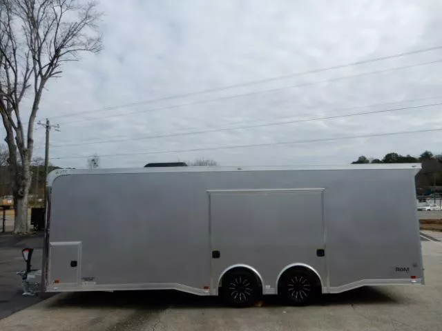 ATC 8.5x24' Car Hauler, 7' height, Finished Interior w/AC, ROM450 
