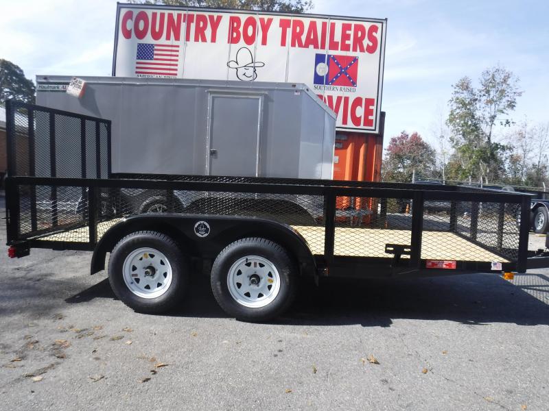Landscape Trailer 76X14 2' Wire Side Landscape Trailer 76X14 2' Wire Side