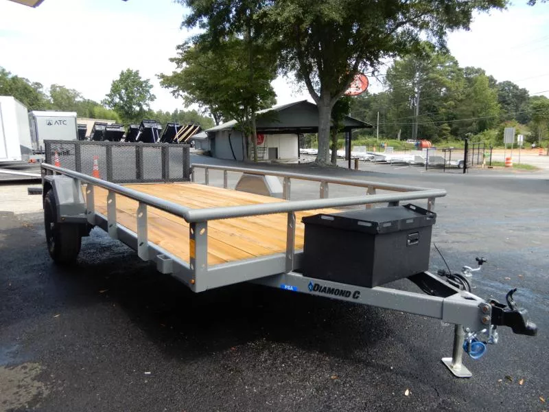Diamond C 83"x14' Utility, 12" Sides PSA106 2026