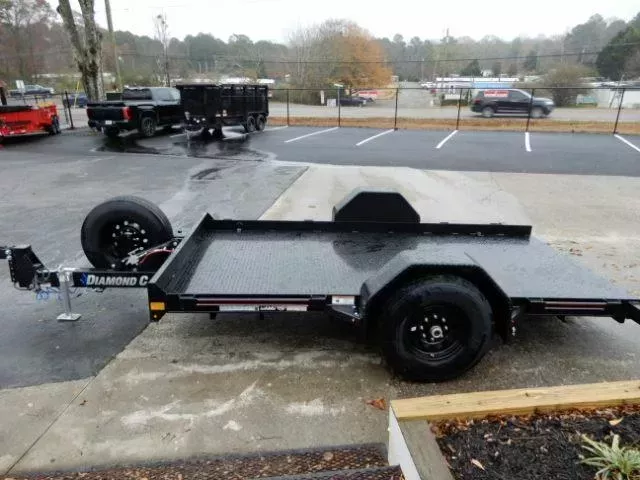 Diamond C 77"x12' Equipment, All Steel, Full Tilt DSA107 2026