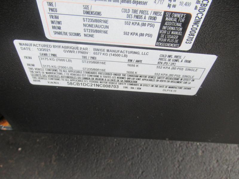 used Dump Trailers BWISE  for sale, in Cumming, GA Thumbnail 10