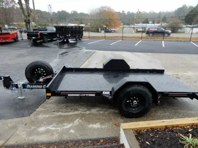 Diamond C 77"x12' Equipment, All Steel, Full Tilt DSA107 2026