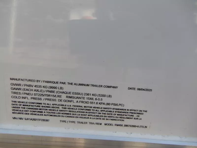new Car Haulers / Racing Trailers ATC  for sale, in Cumming, GA Thumbnail 8