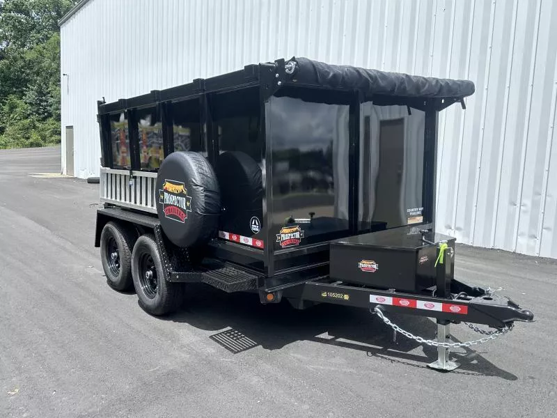 Covered Wagon 6'x10' Dump w/ Ramps  2025 