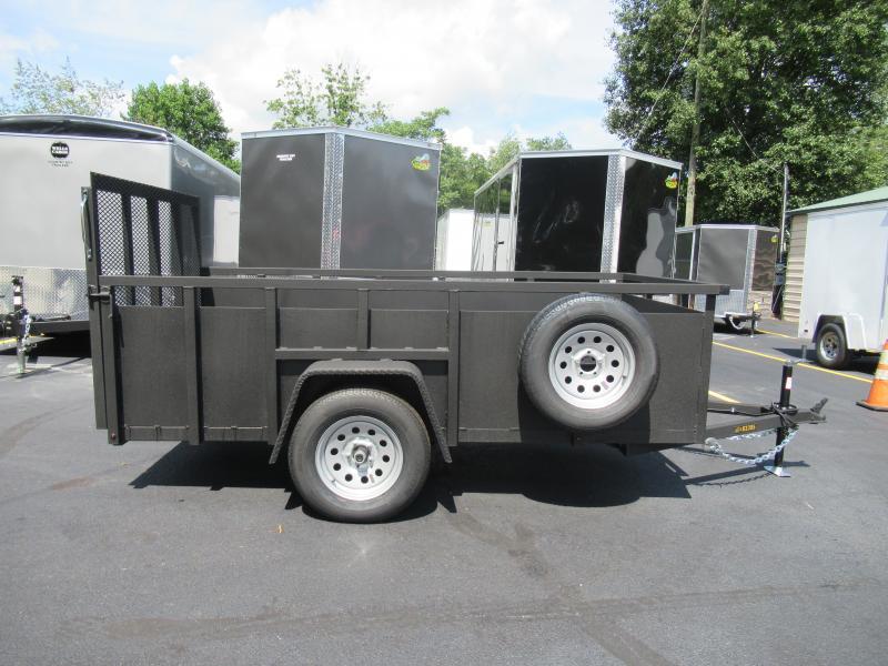 Covered Wagon 5X10 Solid Side 