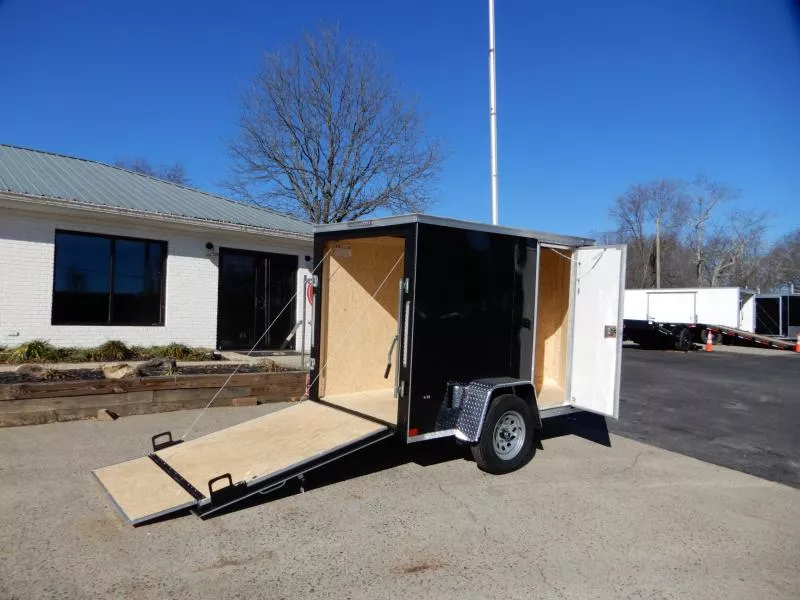 Covered Wagon 5'x8' Enclosed, Ramp Door, 5'6" Height 2026