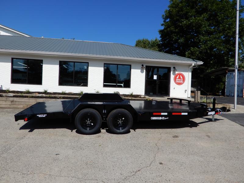 Anderson 82x18' Car Hauler, Steel Bed, 4' Dove w/5' Ramps 2025