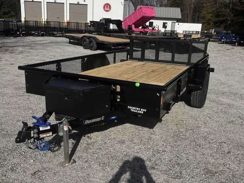 Diamond C 12'x83" Utility, Expanded Metal Sides PSA106V 2026